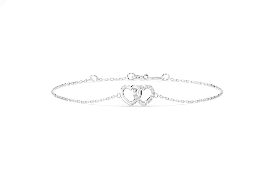 Auksinė apyrankė su deimantais