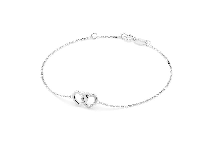 Auksinė apyrankė su deimantais