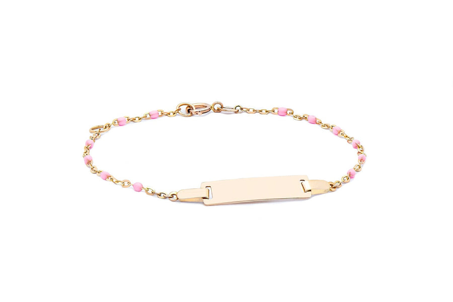 Gold bracelets with zircons