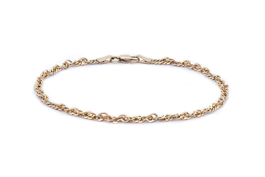 Auksinė apyrankė 'Singapore'