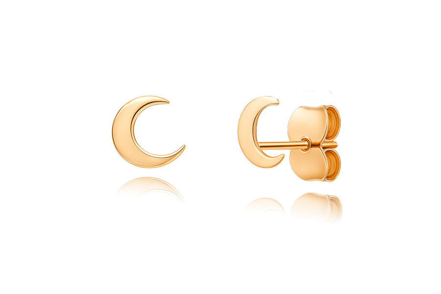 Auksiniai auskarai 'Mėnulis'