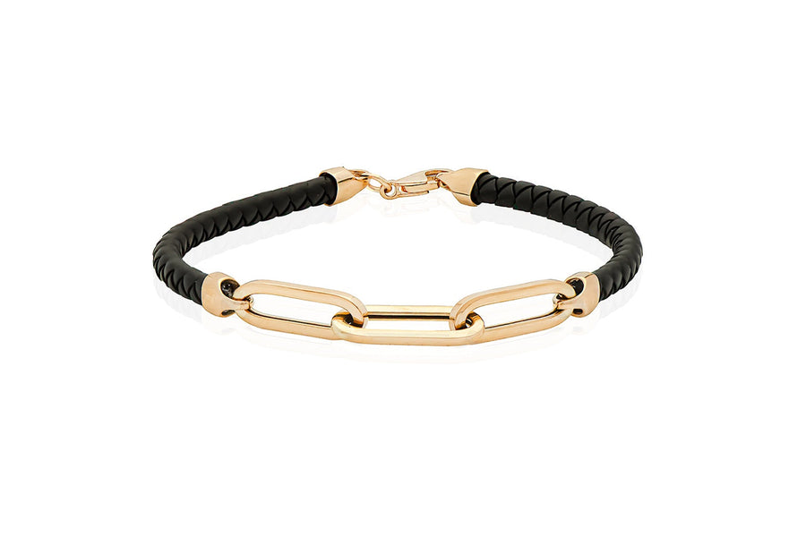 Odinė apyrankė su auksu