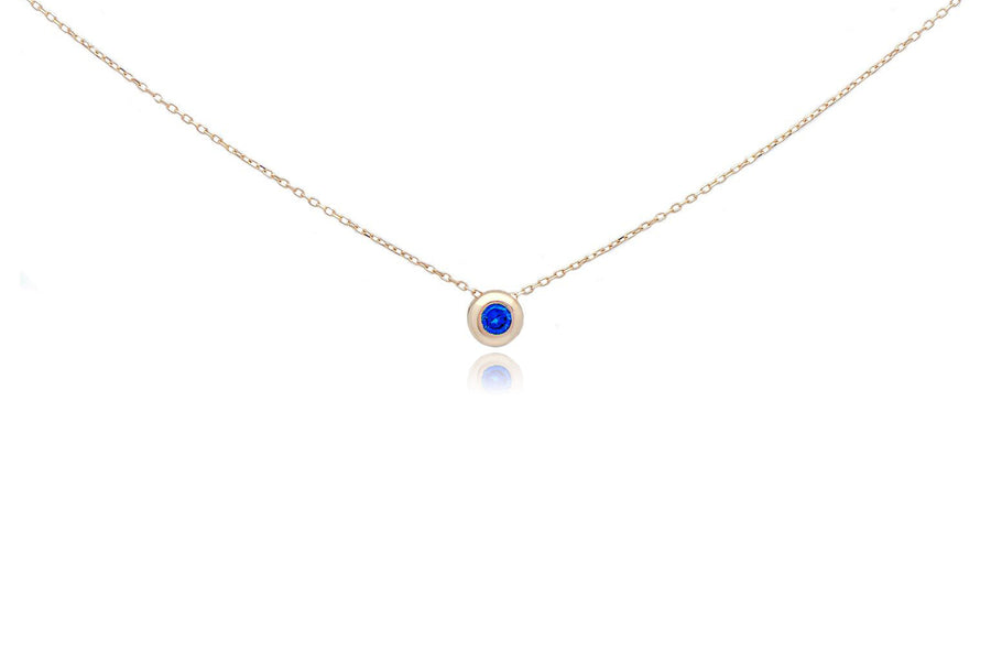 Auksinė grandinėlė su cirkonio pakabuku