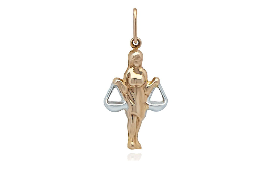 Auksinis pakabukas 'Svarstyklės'